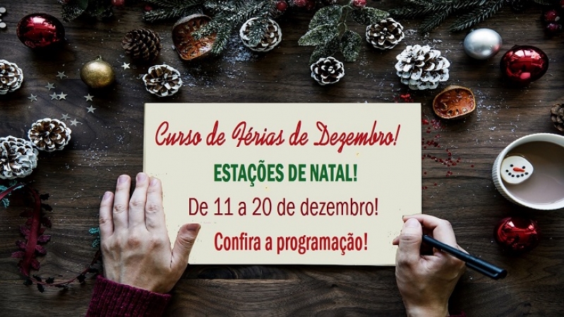 Curso de Férias de Dezembro!
