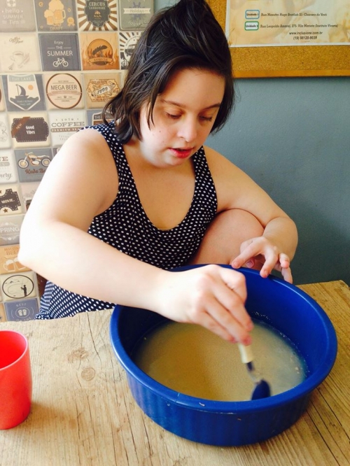 22/03/2018 - Um Tempero a Mais! - Oficina de culinária de Páscoa!