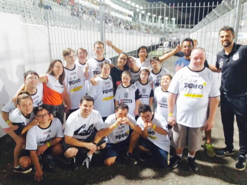 Inclusione Cidade a Fora - Visita ao Estádio de Futebol!