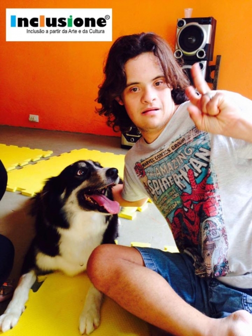 22/01/2018 - Vivência com Cão terapeuta!