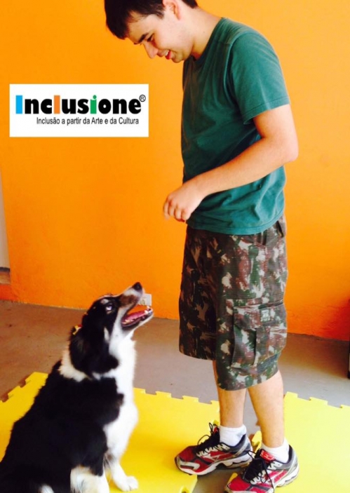 22/01/2018 - Vivência com Cão terapeuta!