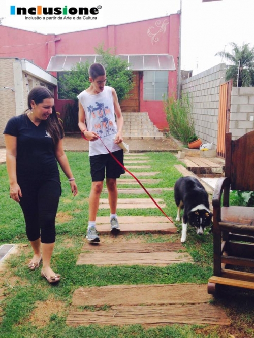 22/01/2018 - Vivência com Cão terapeuta!