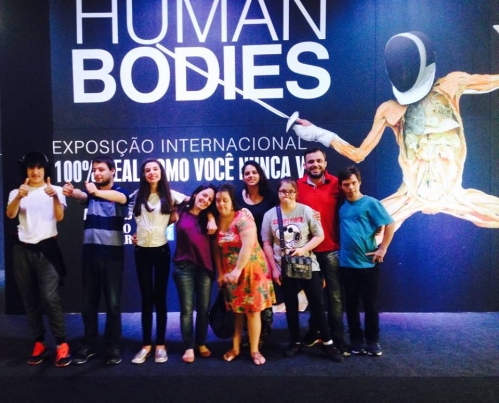 24/08/2018 - Exposição HUMAN BODY - Shopping Iguatemi