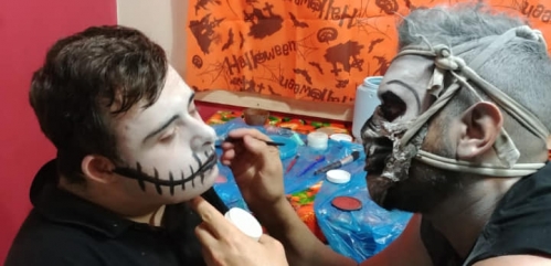 19/10/10 - Oficina de Maquiagem 3D - HALLOWEEN 2019