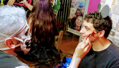 19/10/10 - Oficina de Maquiagem 3D - HALLOWEEN 2019