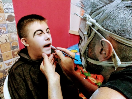 19/10/10 - Oficina de Maquiagem 3D - HALLOWEEN 2019