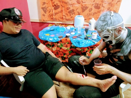 19/10/10 - Oficina de Maquiagem 3D - HALLOWEEN 2019