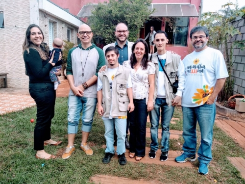 Bastidores da gravação do programa Saúde é Vida