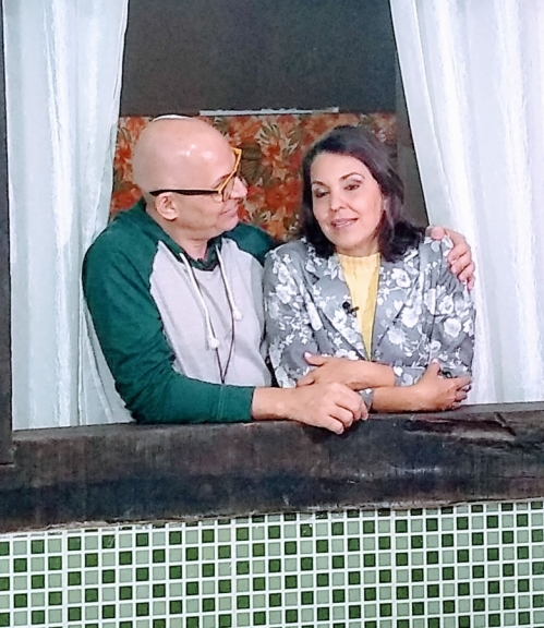 Bastidores da gravação do programa Saúde é Vida